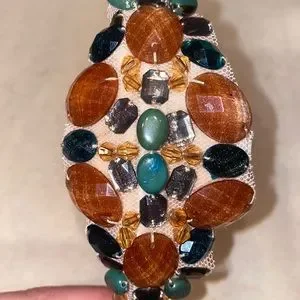 Accessories | Marie Hayden Multi Colored Gemstone Headband  display picture 3